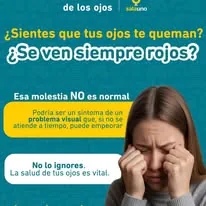 Mensaje de salud visual